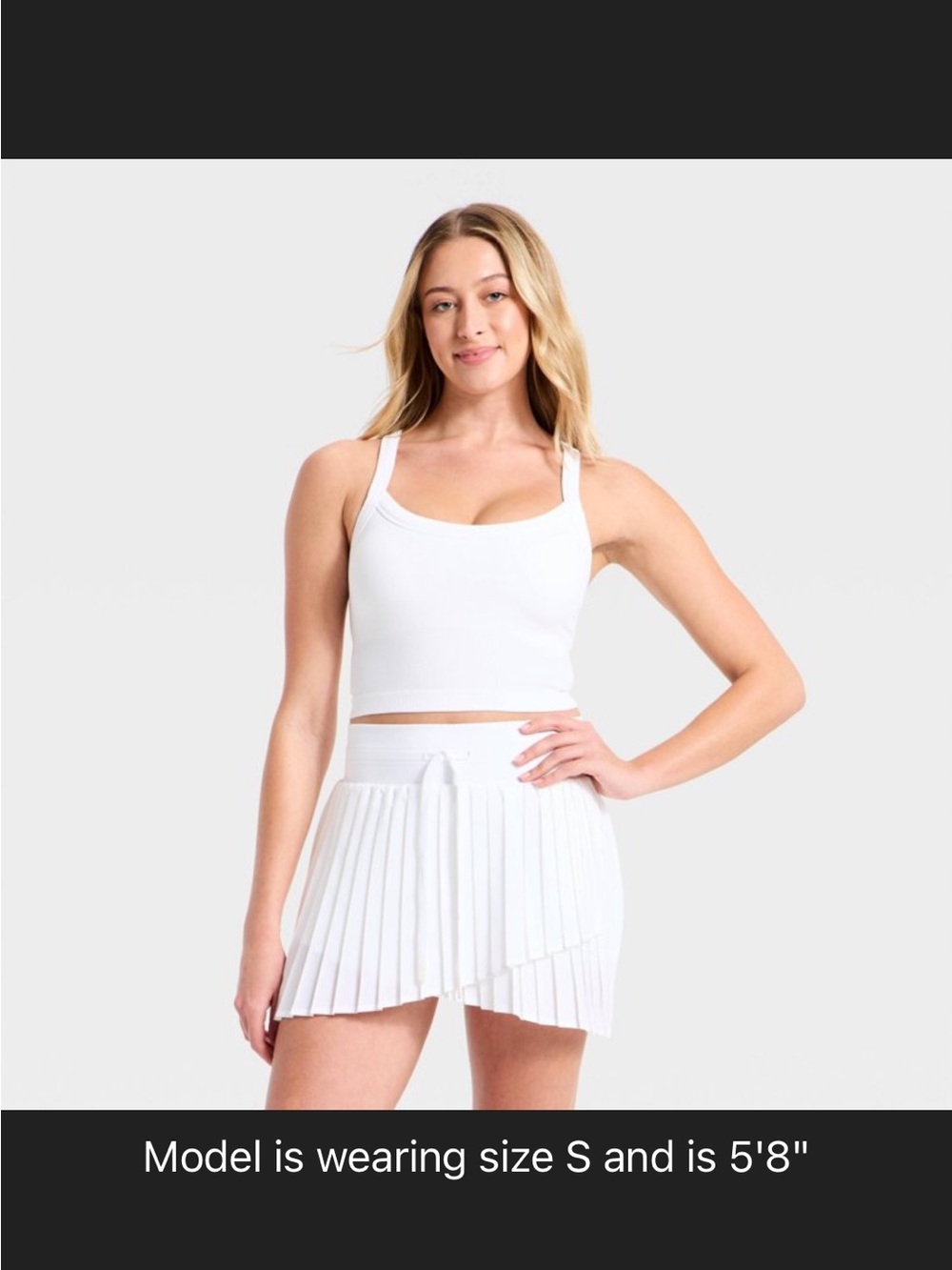 JoyLab cropped support tank